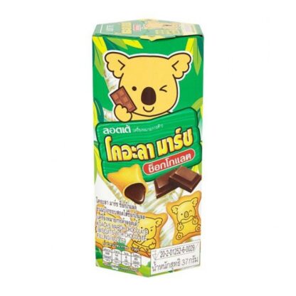 Печенье Koala's March с шоколадной начинкой, 37 г (KOALA'S MARCH Biscuits with Chocolate Filling 37g)