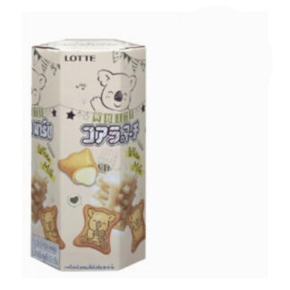 Печенье Koala’s March White с начинкой «молоко и сыр», 33 г (KOALA’S MARCH White Milk & Cheese 33 g)