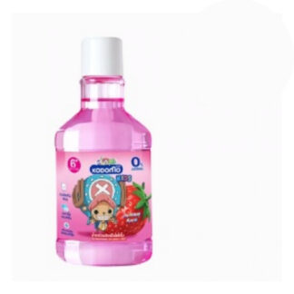 Детский ополаскиватель для рта Kodomo «Клубника», 250 мл (Kodomo Kids Mouthwash Strawberry 250 ml)