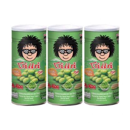 Арахис в глазури Kohkae со вкусом нори и васаби, 200 г (KOHKAE Peanuts Nori Wasabi 200g)