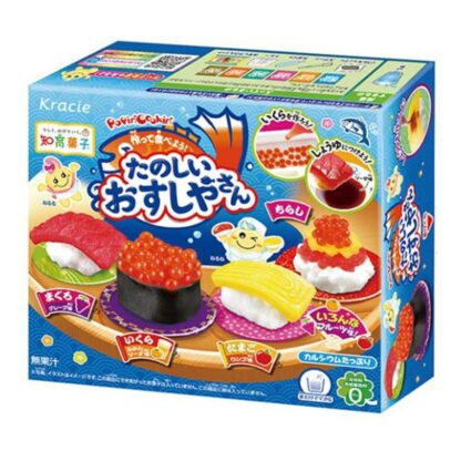 Японский набор для приготовления сладостей Kracie Popin' Cookin' Tanoshii Ozushi, 28,5 г (Kracie Popin' Cookin' Tanoshii Ozushi-yasan 28.5g)