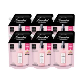 Кондиционер для белья Laundrin «Классик Фьоре» (набор пакетов), 480 мл (Laundrin Fabric Softener Refill Bag Classic Fiore 480ml)
