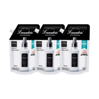 Кондиционер для белья Laundrin «Классический цветочный» (пакет), 480 мл (Laundrin Fabric Softener Refill Bag Classic Floral 480ml)