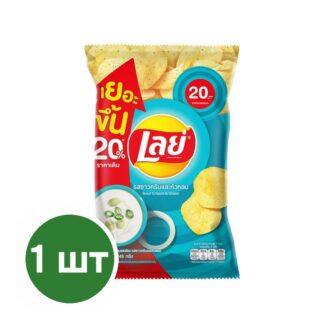Картофельные чипсы Lay's «Сметана и лук», 48 г (LAY'S Classic Potato Chips Sour Cream & Onion 48g)