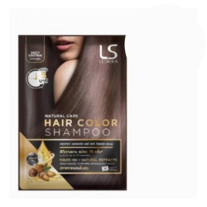 Оттеночный шампунь Lesasha Hair Color Shampoo Dark Brown, 30 мл (Lesasha Hair Color Shampoo Dark Brown 30 ml)