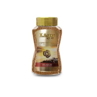Растворимый кофе Ligo Espresso Gold сублимированный, 200 г (Ligo Espresso Gold Instant Coffee 200 g)