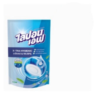 Средство для мытья посуды Lipon F X-tra Hygienic, мягкая упаковка, 500 мл (LIPON F X-tra Hygienic Dishwashing Liquid Refill 500ml)