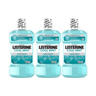 Ополаскиватель для полости рта Listerine Cool Mint Zero без спирта, 250 мл (Listerine Cool Mint Zero Alcohol Mouthwash 250 ml)