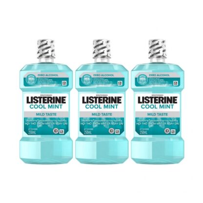 Ополаскиватель для полости рта Listerine Cool Mint Zero без спирта, 250 мл (Listerine Cool Mint Zero Alcohol Mouthwash 250 ml)