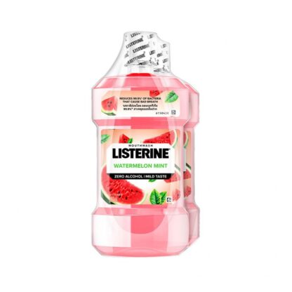 Ополаскиватель для рта Listerine «Арбуз и мята», 500 мл (Listerine Dry Premium Watermelon Mint Mouthwash 500 ml)