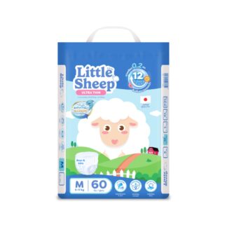 Подгузники-трусики Little Sheep, размер M, 60 шт. (LITTLE SHEEP Baby Diaper Pants M 60pcs)