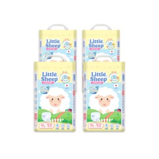 Подгузники-трусики Little Sheep, размер XL, 52 шт. (LITTLE SHEEP Baby Diaper Pants XL 52pcs)