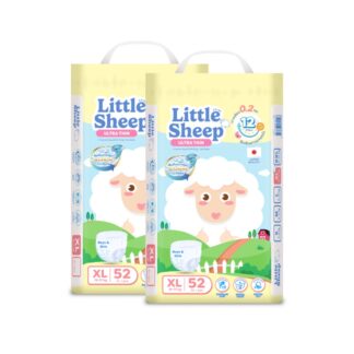 Подгузники-трусики Little Sheep, размер XL, 52 шт. (LITTLE SHEEP Baby Diaper Pants XL 52pcs)