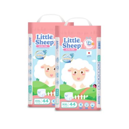 Подгузники-трусики Little Sheep, размер XXL, 44 шт., набор 2 шт. (LITTLE SHEEP Baby Diaper Pants XXL 44pcs x2)
