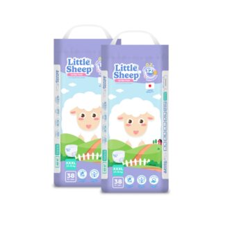 Подгузники-трусики Little Sheep, размер XXXL, 38 шт. (LITTLE SHEEP Baby Diaper Pants XXXL 38pcs)