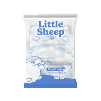 Подгузники на липучках Little Sheep Royal Soft, размер S, 1 шт. (LITTLE SHEEP Royal Soft Tape Diaper Size S 1pc)