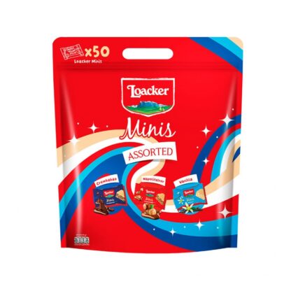 Вафли Loacker Minis, ассорти, 500 г (LOACKER Minis Special Assorted 500g)