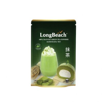 Порошок матча LongBeach 100%, 100 г (LongBeach Matcha Powder 100% 100 g)