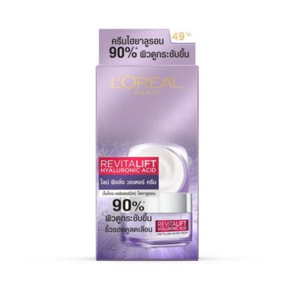 Увлажняющий крем L'Oréal Hyaluron Water Cream, 7 мл, набор 6 шт. (L'Oréal Hyaluron Water Cream 7 ml x6)