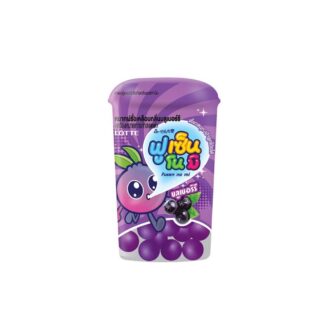 Жевательная резинка Lotte Fusen с черникой, 15 г (LOTTE Gum Fusen Blueberry 15g)