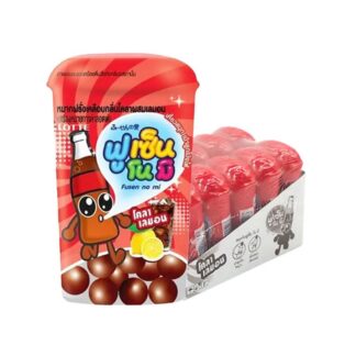 Жевательная резинка Lotte Fusen со вкусом колы, 15 г, набор 10 шт. (LOTTE Gum Fusen Cola 15g x10)