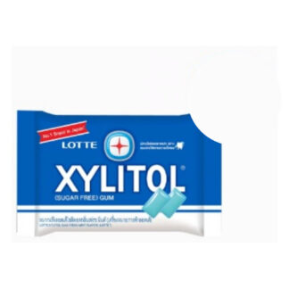 Жевательная резинка Lotte Xylitol «Перечная мята» без сахара, 8 подушечек (LOTTE Xylitol Sugar Free Gum Peppermint 8 pcs)