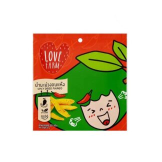 Сушёное манго острое Love Farm, 30 г (Love Farm Spicy Dried Mango 30g)