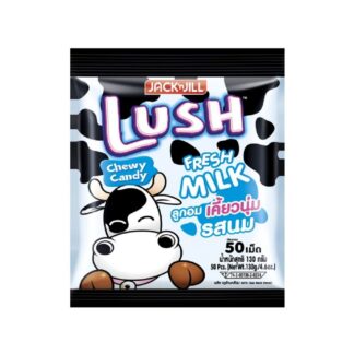 Молочные жевательные конфеты Lush со вкусом свежего молока, 130 г (Lush Milk Chewy Candy Fresh Milk 130g)