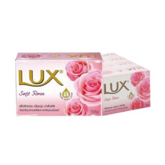 Мыло Lux Soft Rose с розой, 105 г, набор 4 шт. (LUX Soft Rose Bar Soap 105g x4)