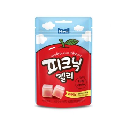 Мармелад Maeil Picnic Jelly со вкусом яблока, 45 г (Maeil Picnic Jelly Apple 45 g)