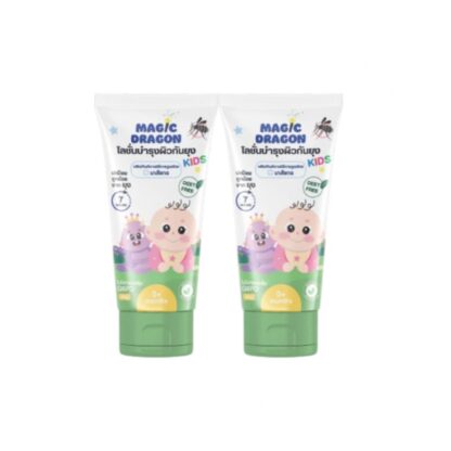 Лосьон от комаров Magic Mozzie для новорождённых, Magic Dragon Baby, набор 2 шт. (MAGIC DRAGON Baby Mosquito Repellent Lotion Magic Mozzie x2)