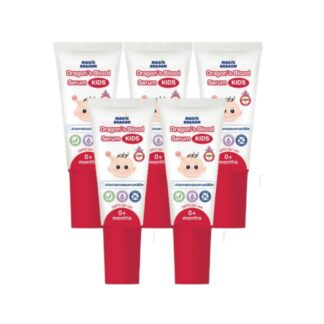 Сыворотка Dragon's Blood Kids от следов укусов, 5 г, 5 г, набор 5 шт. (MAGIC DRAGON Dragon's Blood Kids Serum for Mosquito Bites 5g x5)