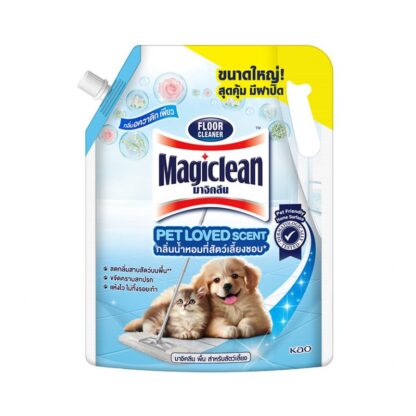 Средство для мытья полов Magiclean «Аква Пьюр» для домашних животных, 1,6 л (MAGICLEAN Floor Cleaner Pet Loved Scent Aquatic Pure 1600ml)