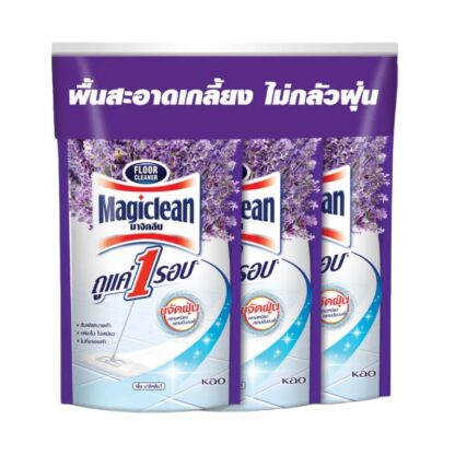 Средство для мытья полов Magiclean «Фиалка», 400 мл, набор 3 шт. (MAGICLEAN Floor Cleaner Violet 400ml x3)