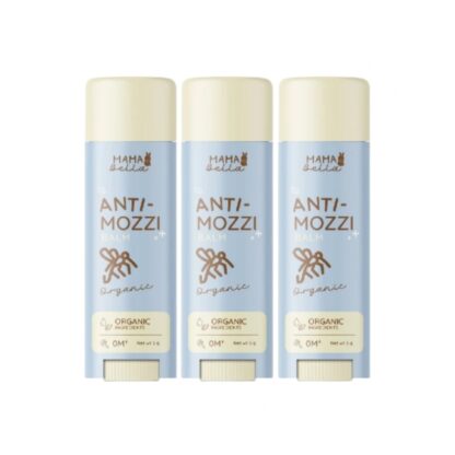 Бальзам от укусов насекомых Mamabella Anti-Mozzi, стик 5 г, 5 г, набор 3 шт. (MAMABELLA Anti-Mozzi Balm Stick 5g x3)