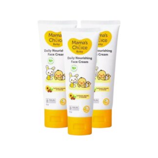 Детский крем для лица Mama's Choice Baby Daily Nourishing, 50 г (1 тюбик), 50 г, набор 3 шт. (MAMA'S CHOICE Baby Daily Nourishing Face Cream 50g x3)