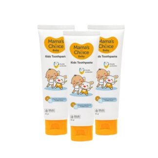 Детская зубная паста Mama's Choice со вкусом бабл-гам, набор 3 шт. (MAMA'S CHOICE Baby Kids Toothpaste Bubblegum x3)