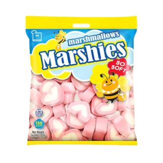 Маршмеллоу Marshies с клубникой, 150 г (MARSHIES Strawberry Marshmallows 150g)