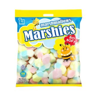 Маршмеллоу Marshies «Ванильная бабочка», 150 г (MARSHIES Vanilla Butterfly Marshmallows 150g)