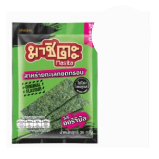 Хрустящие жареные водоросли Masita оригинальные, 20 г (MASITA Roasted Seaweed Original 20 g)