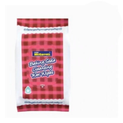 Очищающие влажные салфетки McGarrett с пищевой содой, 20 шт. (McGarrett Baking Soda Cleansing Wet Wipes 20 pcs)