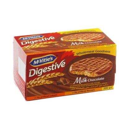 Печенье McVitie's Digestive с молочным шоколадом, 200 г (McVitie's Digestives Milk Chocolate 200 g)