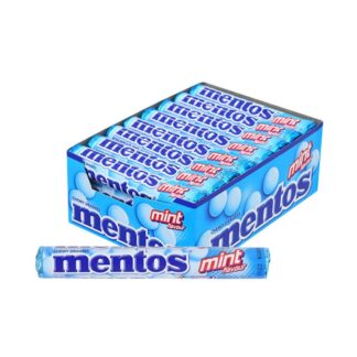 Жевательные драже Mentos со вкусом мяты, 29,7 г (MENTOS Soft Candy Mint Flavour 29.7g)