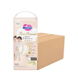 Подгузники-трусики Merries First Premium, размер XL, 32 шт. (MERRIES First Premium Diaper Pants XL 32pcs)