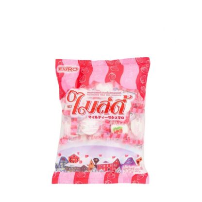 Маршмеллоу Mildy со вкусом клубники, 120 г (Mildy Strawberry Marshmallow 120g)