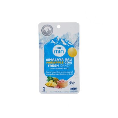 Леденцы Min Min с гималайской солью со вкусом ананаса, 21 г (Min Min Himalayan Salt Pineapple Candy 21g)