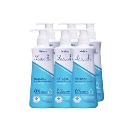 Гель для интимной гигиены Mistine Ladycare Natural Balance, 200 мл, набор 6 шт. (Mistine Feminine Cleansing Ladycare Natural Balance 200 ml x6)