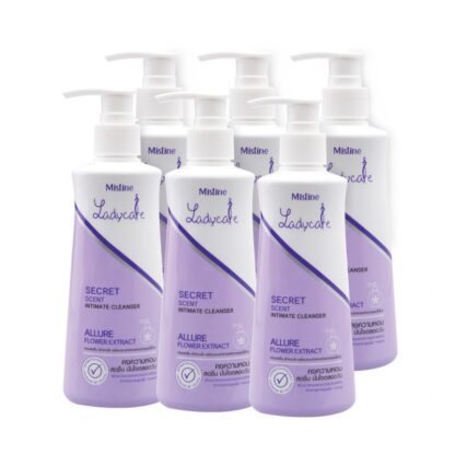 Средство для интимной гигиены Mistine Lady Care Secret Scent, 200 мл, набор 6 шт. (Mistine Intimate Cleanser Lady Care Secret Scent 200 ml x6)