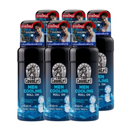 Охлаждающий роликовый дезодорант Mistine Top Country Men, 80 мл, набор 6 шт. (Mistine Top Country Men Cooling Roll On 80 ml x6)