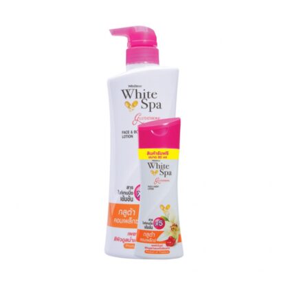 Осветляющий лосьон для тела Mistine White Spa с глутатионом, 400 мл (Mistine White Spa Glutathione Brightening Lotion 400 ml)